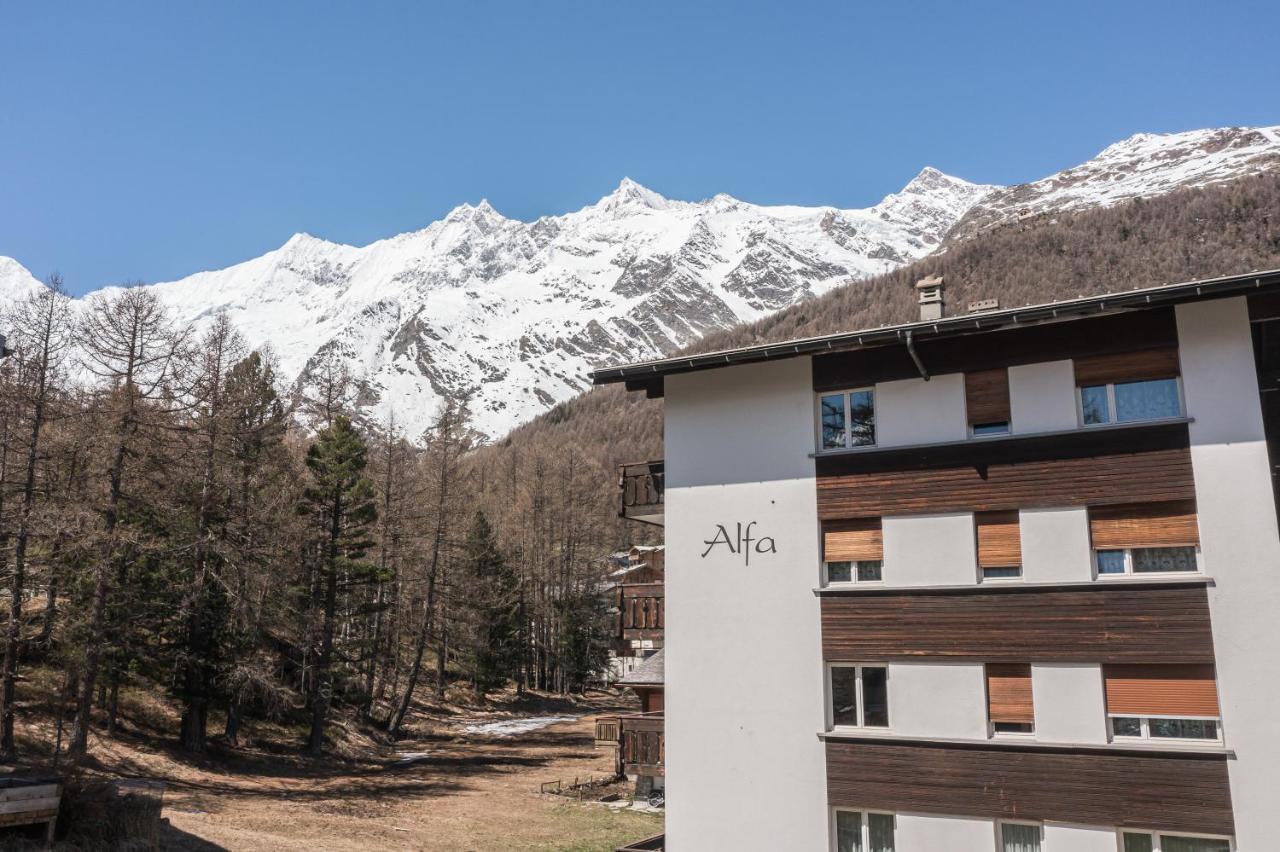 Appartement Haus Alfa à Saas Fee Extérieur photo